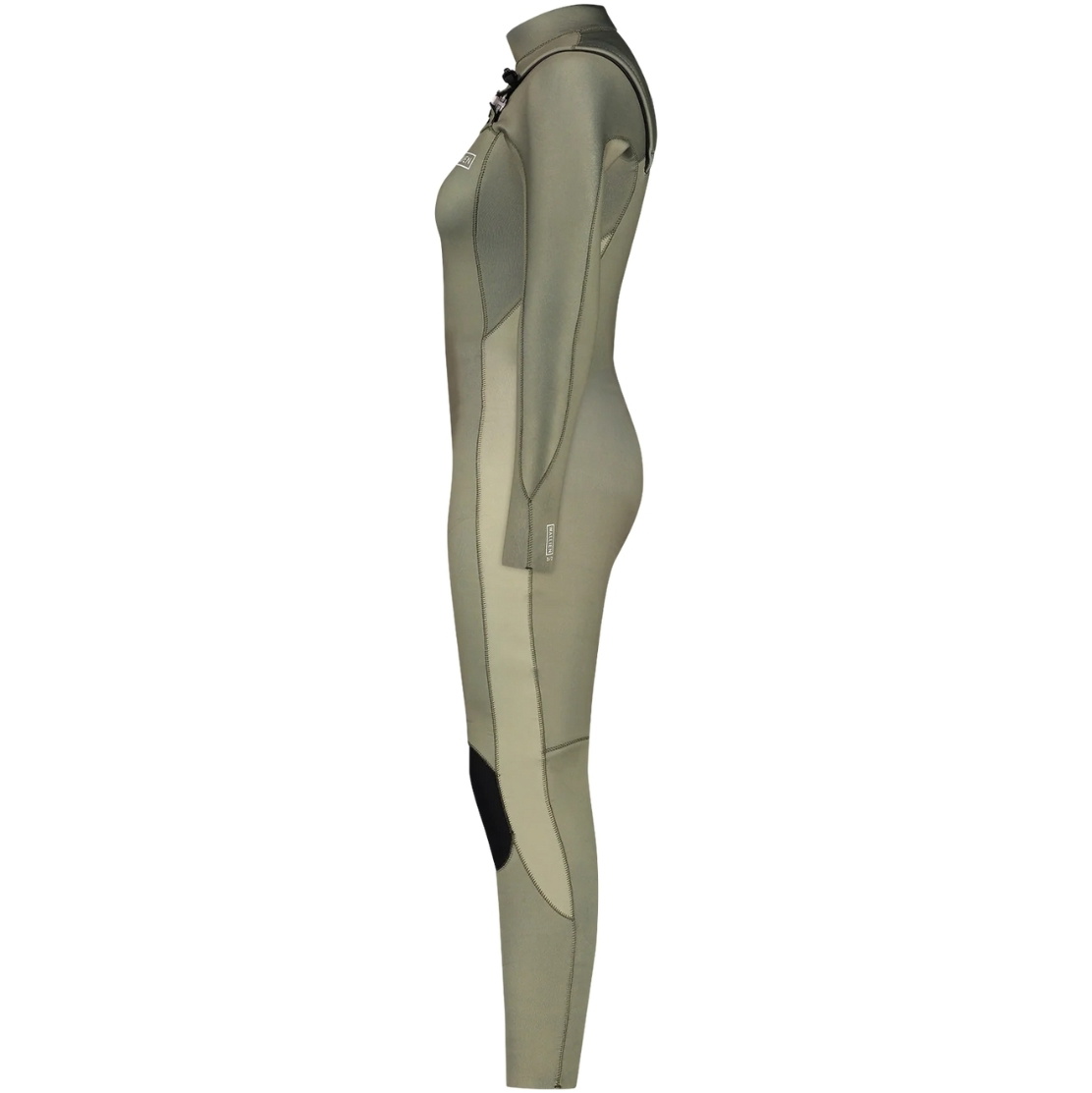2026 Wallien Dames Nikki Van Dijk 3/2mm Borst Ritssluiting Wetsuit 101008003 - Moon